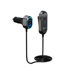 KLIPXTREME - CARGADOR PARA CARRO KCC-100 100W 6 PUERTOS USB-C PD USB-A QC 3.0 CARGA RÁPIDA 12V/24V