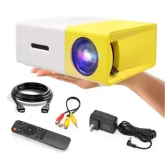 GENERICO - Mini Proyector LED YG300 Portátil Con Control Remoto Hd