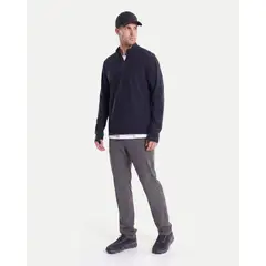 ATMOS - Buzo Aerius Skin Cuello Alto Half Zipper Para Hombre Negro