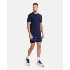ATMOS - Camiseta Manga Corta Regular Fit Plush Para Hombre Azul