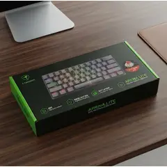 T-DAGGER - Teclado Mecánico Arena Lite Negro Switch Red