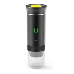 GENERICO - Cafetera Espresso Portátil Eléctrica 3 en 1 Compatible con Cápsulas y Café Molido