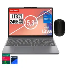 Lenovo - PORTÁTIL IDEAPAD SLIM 3 15IRH10 – CORE I7-13620H | 24GB DDR5 | SSD 1 TB| WUXGA 15.3"