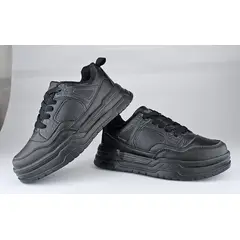 TITINOS - Tenis Cordón Escolar Negro