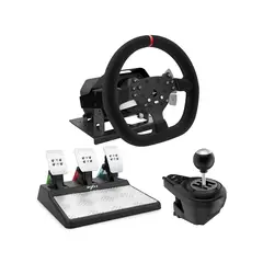 PXN - Sistema de Conducción Profesional V10 con Volante, Pedales Magnéticos y Palanca de Cambios