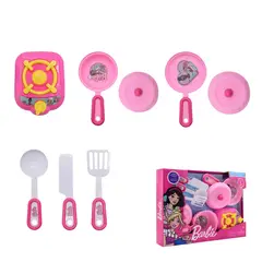 BARBIE - SET DE COCINA 8 PIEZAS