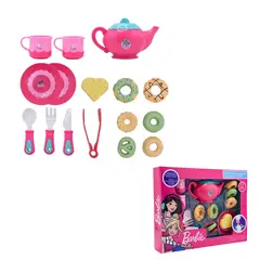 BARBIE - SET DE JUEGO MI DULCE SET DE TE 17 PIEZAS