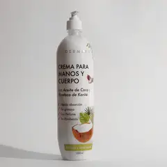DERMANAT - CREMA CON ACEITE DE COCO Y MANTECA DE KARITÉ -