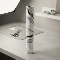 GENERICO - Papel Tapiz Vinilo Autoadhesivo Efecto Mármol 3 m x 120 cm