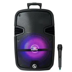 SONIVOX - Parlante Cabina De Sonido 12 Pulgadas 10.000 Wats + Tripode