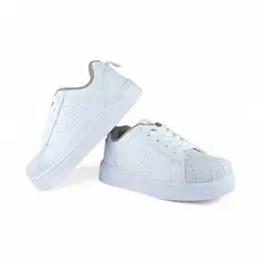 TITINOS - Tenis Cordón Caucho Blanco