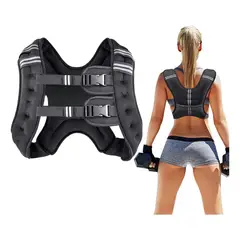 GENERICO - Chaleco Entrenamiento Peso 10kg Gym Crossfit Equipo Fitness