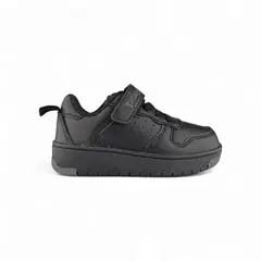 TITINOS - Tenis Escolares Velcro Cordon Negro