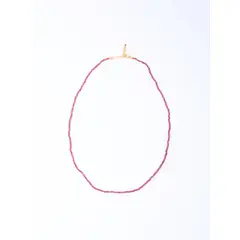 LUCIE SEGURA - Collar Ágata Mini Morado