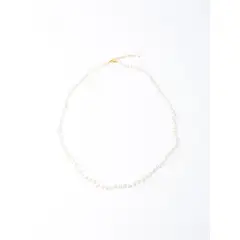 LUCIE SEGURA - Collar Perla Amarillo Nudos