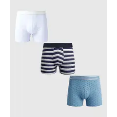 PATPRIMO - Pack X3 Boxers Para Niño Infantil Niño Surtido