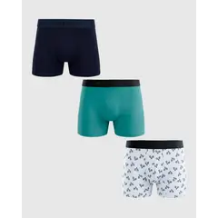 PATPRIMO - Pack X3 Boxers Para Niño Infantil Niño Surtido