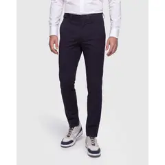 PATPRIMO - Pantalón De Corte Clásico Para Hombre Azul