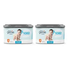 PLAYTEX - Repuestos Caneca Diaper Genie Jumbo Cuadrado 1080 Pañales X 2