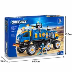 GENERICO - Bloques Ausini Espacio 1238 Piezas Juego de Construcción Educativo para Niños 6+