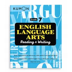 JUGANDO Y EDUCANDO - Libro Educativo Kumon English Language Arts Grade 7 Para Niños