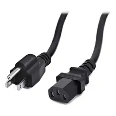 GENERICO - Cable De Poder Genérico Para Pc Y Monitores