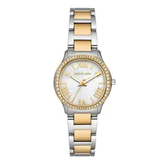 MICHAEL KORS - Reloj Mujer Sage Mini. Relojes Acero Inoxidable Plateado MK4910