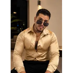 GENERICO - Camisas Satinadas Para Hombre