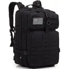 GENERICO - Mochila Militar Táctica Morral Viaje 50l Negra