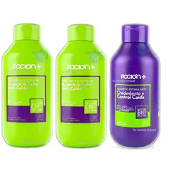 LA POCION - 2 Acondicionador y shampoo crecimiento control caida POCION