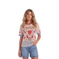 MOMPOSSINA - LOVESSENCE MESH SHIRT