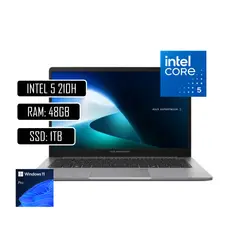 ASUS - PORTATIL EXPERTBOOK INTEL CORE 5 210H RAM 48GB SSD 1TB WIN11 PRO