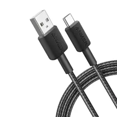 ANKER - Cable 322 PowerLine USB-A a USB-C 1.8m Negro