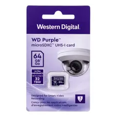 WESTERN DIGITAL - Tarjeta De Memoria Wd Purple 64gb
