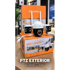 GENERICO - Camara PTZ Exterior de 3 lentes horizontal aplicación: V380
