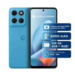 MOTOROLA - Celular Moto G17 Power 256GB / 4GB RAM (Hasta 16GB) – Batería de 6000 mAh