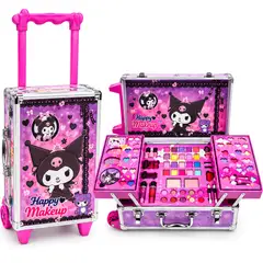 GENERICO - Maleta De Maquillaje Infantil Con Ruedas Para Niñas Kit De Belleza