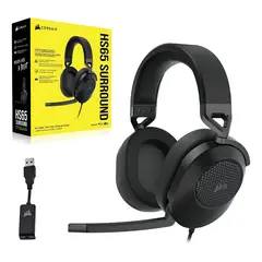 CORSAIR - DIADEMA HS65 SURROUND NEGRO