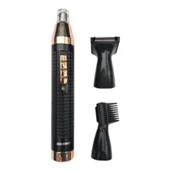 GENERAL - Afeitadora Recargable 3 En 1 Barba Nariz Oido Geemy Gm 3108