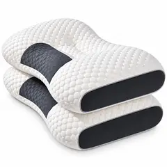 ONE PIXEL - Combo De Almohadas Ortopedicas Cervicales Ergonomicas X2 UND