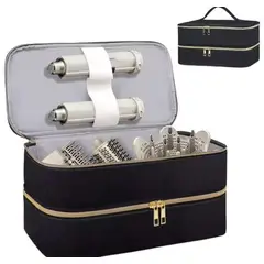 AMERICAN GENERICS - Estuche Organizador para Cepillo Secador y Accesorios de Cabello