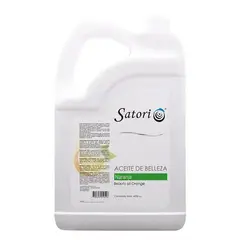 SATORI LA EVOLUCION DE LA BELLEZA - Aceite Para Masajes Corporal Naranja Satori 4000 ml - Hidratante Relajante