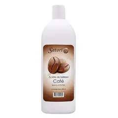 SATORI LA EVOLUCION DE LA BELLEZA - Aceite Para Masajes Corporal De Café Satori 1000 ml - Hidratante Humectante