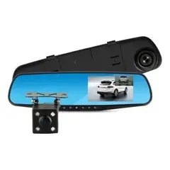 GENERICO - Camara espejo retrovisor vehículo. Cámara frontal y trasera