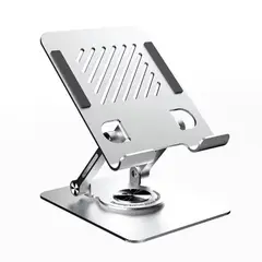 AMERICAN GENERICS - Soporte Metálico Ajustable para Tablet o iPad con Rotación 360°