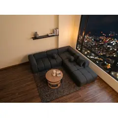 GENERICO - SALA MODULAR DE LUJO ESTILO PANDORA EN TELA ANTIFLUIDOS Y PETFRIENDLY