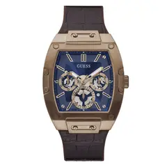 GUESS - Reloj Hombre Phoenix. Relojes Cuero Marron GW0202G2
