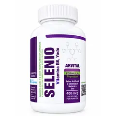 GENERICO - Selenio, Vitamina B6 y Yodo por 60 capsulas
