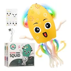 GENERICO - Pulpo Musical Eléctrico Con Luces Led Juguete Para Niños