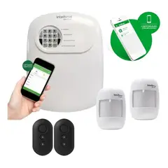 INTELBRAS - Kit Anm 24 Net C/ 2 Sensores Infrarrojos 2 Controles